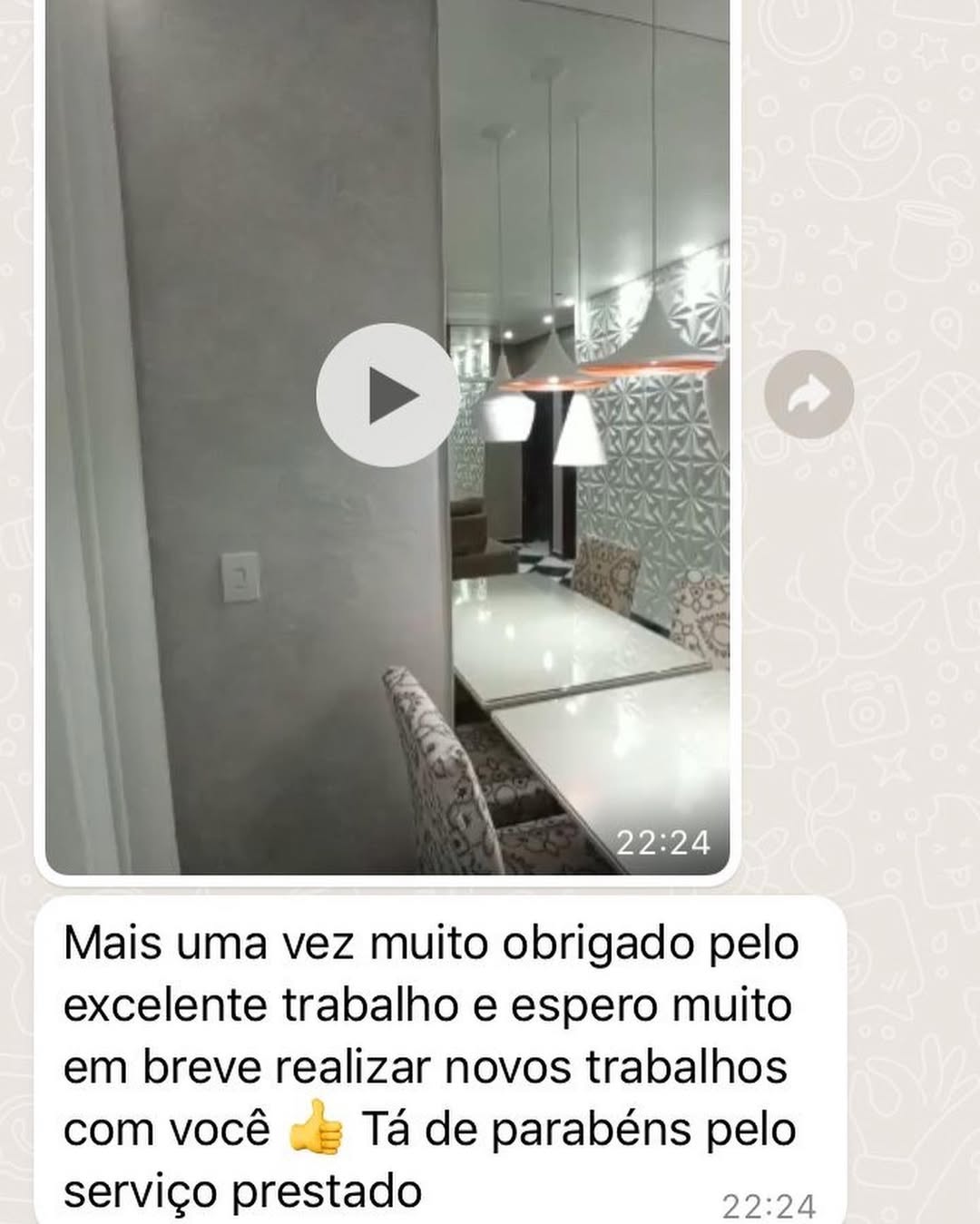 Depoimento de cliente satisfeito com pintura em BH