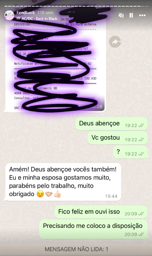 Elogio limpeza pós obra pintura