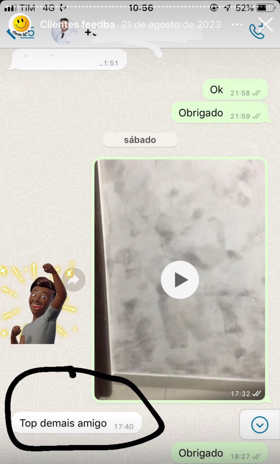 Cliente recomenda Pintura Premium BH