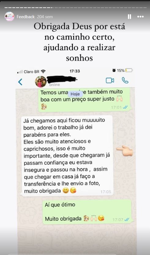 Elogio ao acabamento impecável